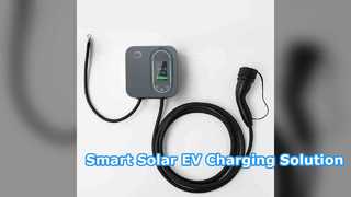 Caricabatterie intelligente per veicoli elettrici da 11 kW con bilanciamento del carico solare e dinamico