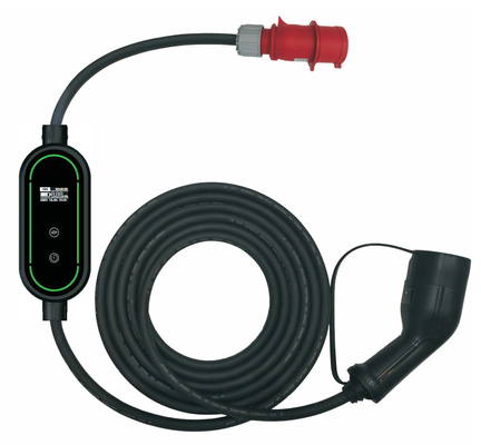 11kW tipo - 2 amp portatili di protezione 480V di perdita dei caricatori di EV regolabili