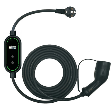 comprare I caricatori mobili elettrici portatili dei caricatori 3.6kW 16A 250V EV dell'automobile con il sensore di temperatura Schuko tappano il CE EN62752 fabbricazione online