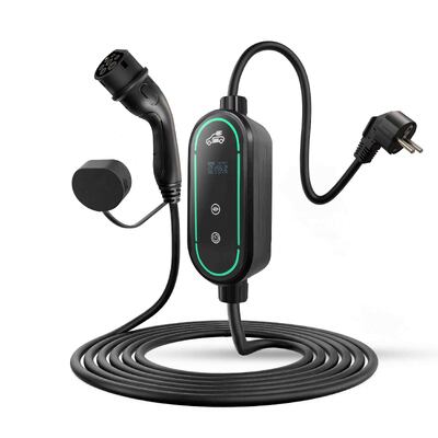 comprare Caricabatterie portatili AC EV 3.6kW 7.4KW 11KW con regolazione di corrente fabbricazione online