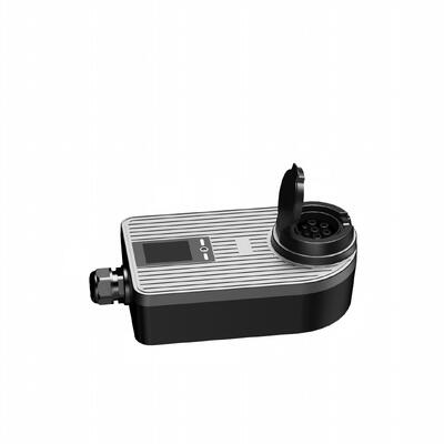 acquistare Caricatore EV con scatola da muro cablata IP66 Stazione di ricarica esterna montata a parete di tipo 2 da 7,4 kW fabbricazione online
