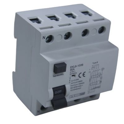 comprare 10KA tipo interruttore di B 63A RCD per protezione di Leackage fabbricazione online