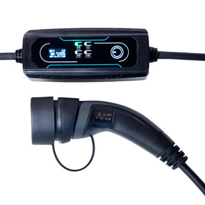 tipo portatile attrezzatura di carico del caricatore UE di 16A 3.6kW EV del veicolo elettrico