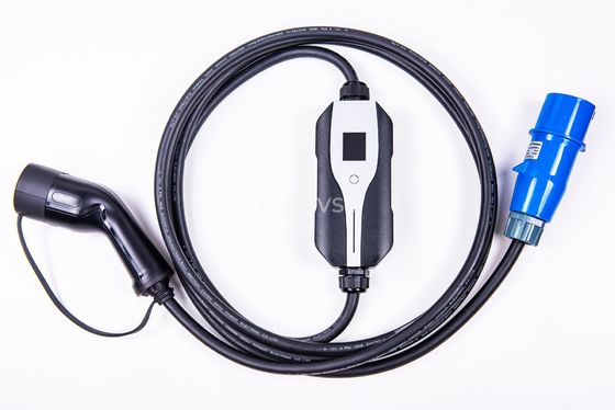 Tipo 1 e tipo - 2 caricatore portatile di 16A EV con IEC309 CEE Plug