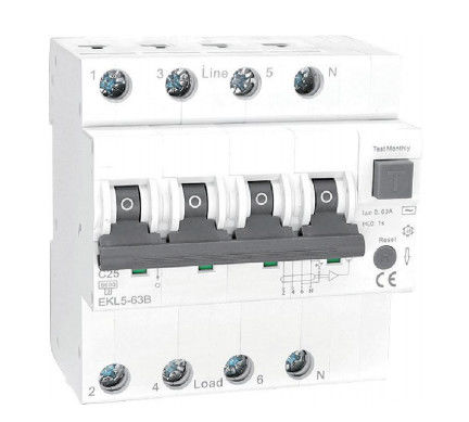 tipo B 4 Palo dell'interruttore di 0.03mA RCD RCCB RCBO per protezione