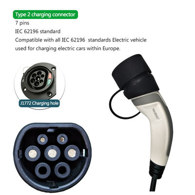 Caricatore veloce portatile nero di TPU 5m EV con la corrente del cambiamento del touch screen