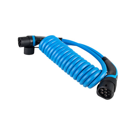 la fase 11kW di 16A 480V 3 ha arrotolato il tipo di cavo di carico di EV - 2 da scrivere - 2 IEC 62196