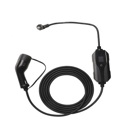 comprare Caricatore del portatile EV della spina 10A 13A 5m di tipo 1 J1772 con il modo 2 della spina del Regno Unito fabbricazione online