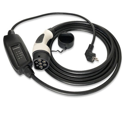 Tipo di IEC 62196 - 2 caricatore portatile 16A 250V 3.6kW con la spina Duosida di Schuko