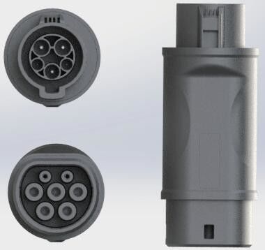 tipo di carico dell'adattatore del cavo di 220V 32A EV - 2 all'adattatore di tipo 1 EV