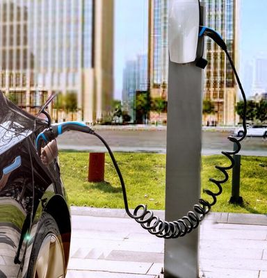 tipo di 32A 480V 22kW - 2 tipo arrotolato del caricatore 2 di CA - un connettore di 2 EV