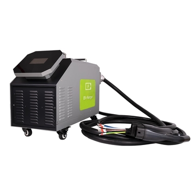 Nuovo CCS CHAdeMO GBT 380V portatile 3 caricatore dell'automobile elettrica dell'automobile del ev del veicolo di CC di fase 30kw