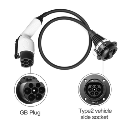 comprare 32A monofase GB/T per scrivere - l'adattatore a macchina di carico 0.5m 250V del cavo di 2 EV fabbricazione online