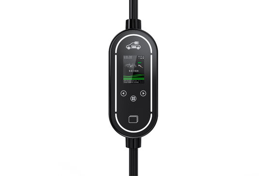 Buon prezzo 3.68kW 16A Smart Home EV Charger WiFi and Bluetooth Enabled LCD Display in linea
